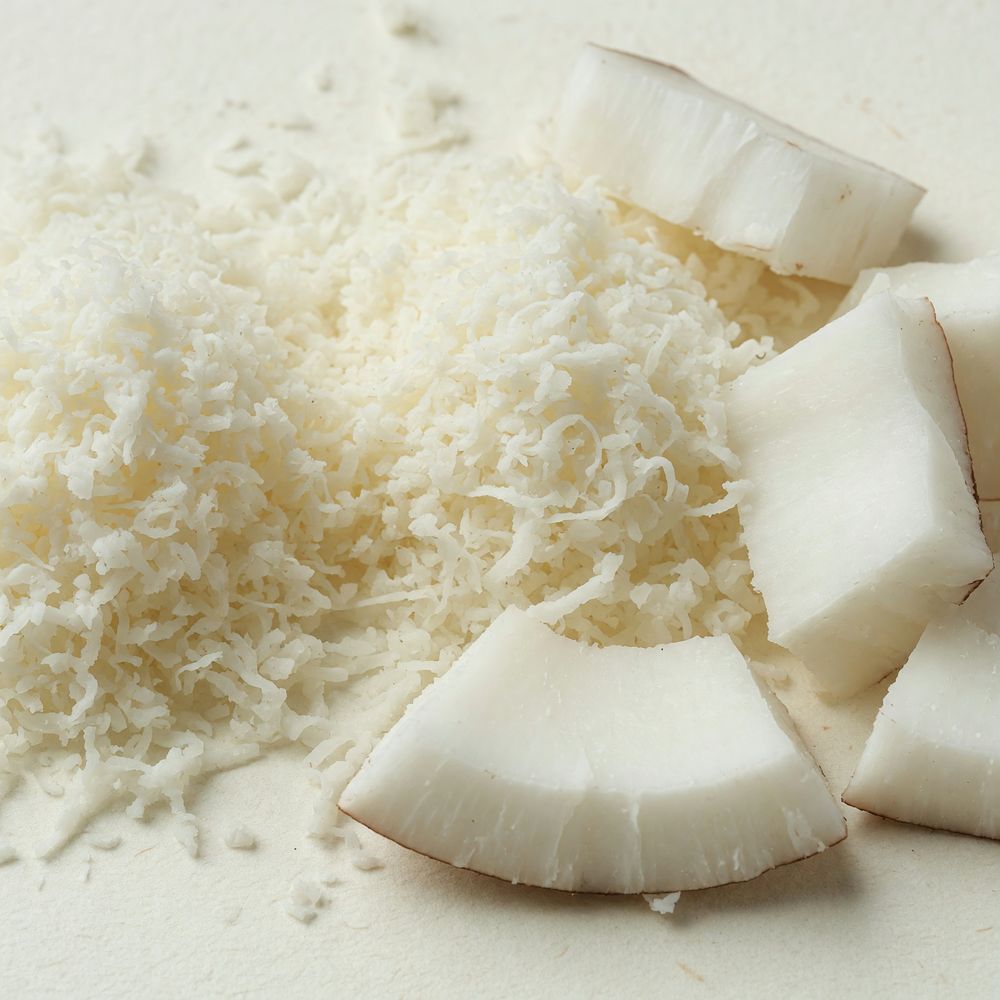 Carne de coco fresca