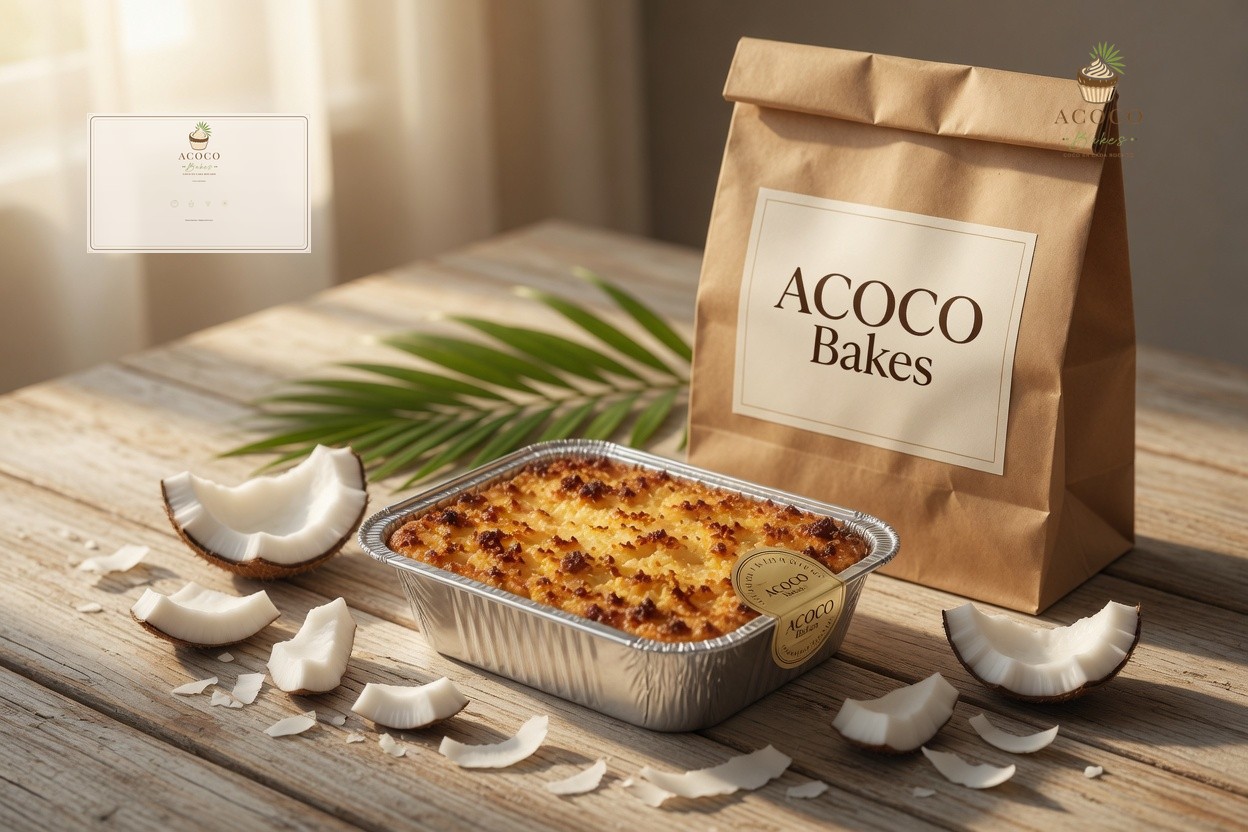 Bolsa kraft de Acoco Bakes